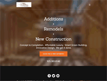 Tablet Screenshot of betterhomesconst.com